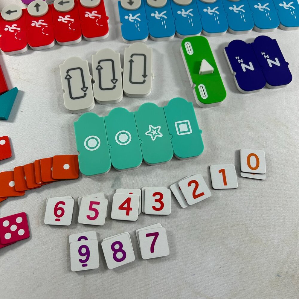 Mixed Osmo Learning Lot Incomplete Letters Numbers & More - Picture 5 of 8